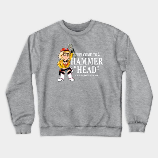 Cindy Hammerhead Crewneck Sweatshirt by wloem